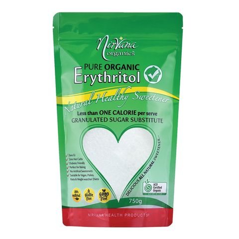 Nirvana Organic Natural Erythritol Sweetener - 750g