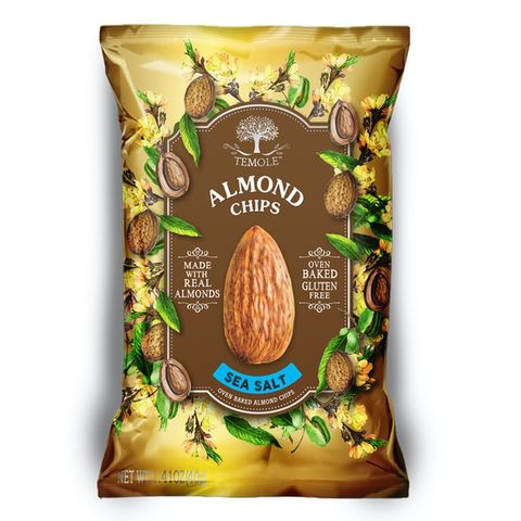 Temole Almond Chips Sea Salt - 40g