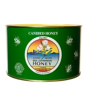 Leatherwood Organic Honey Candied 2KG