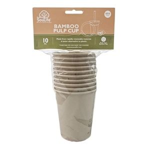 EcoSouLife Sugar Cane Cup 237ml - 10 Pack