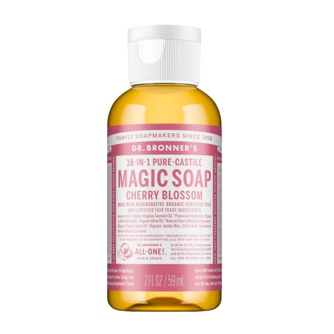 Dr Bronners Cherry Blossom 18-in-1 Pure-Castile Magic Soap 59ml