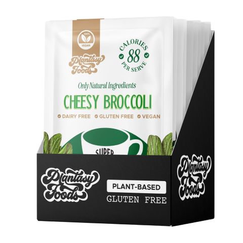 Plantasy Foods Plant Based Soup Cheezy Broccoli 30g - 7 Sachets