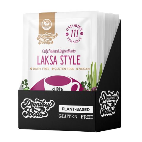 Plantasy Foods Plant Based Soup Laksa 30g - 7 Sachets