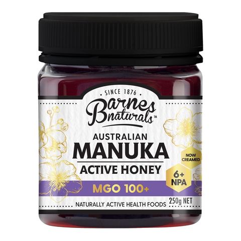 Barnes Naturals Australian Manuka Honey MGO 100+ 250g