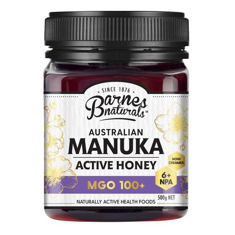 Barnes Naturals Australian Manuka Honey MGO 100+ 500g