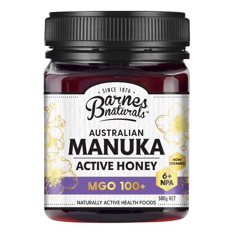 Barnes Naturals Australian Manuka Honey MGO 100+ 500g