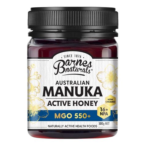 Barnes Naturals Australian Manuka Honey MGO 550+ 500g