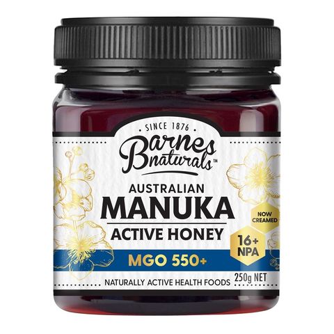 Barnes Naturals Australian Manuka Honey MGO 550+ 250g