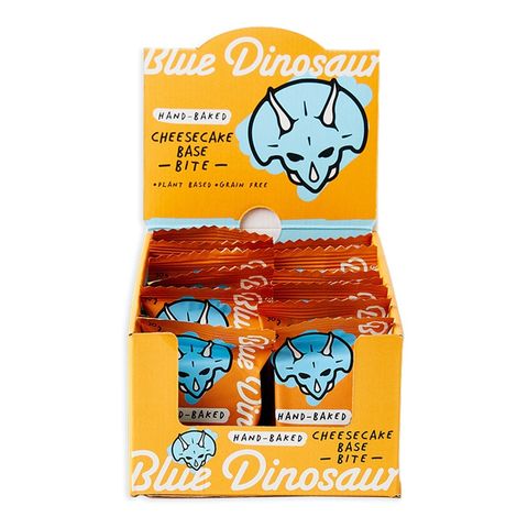 Blue Dinosaur Bites Cheesecake Base 30g 18 Pack