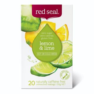 Red Seal Hot or Cold Brew Tea Lemon Lime 20 Teabags