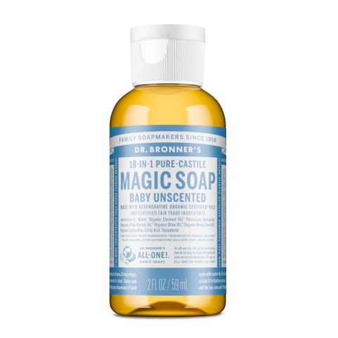 Dr Bronners Baby 18-in-1 Pure-Castile Magic Soap 59ml