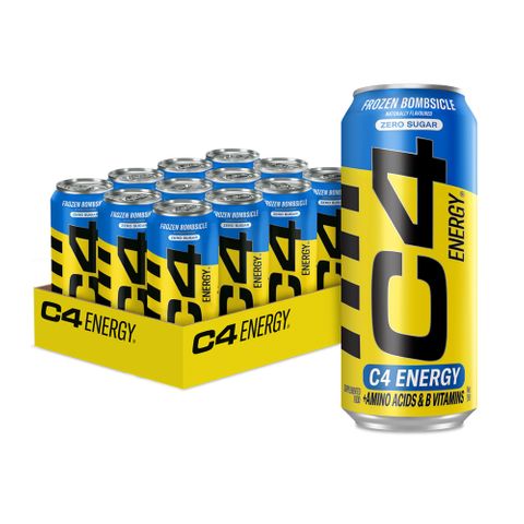 Cellucor C4 On the Go Carbonated RTD Frozen Bombscile - 12 x 473ml