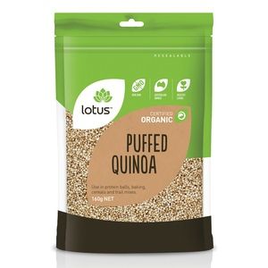 Lotus Organic Quinoa Puffed 160g