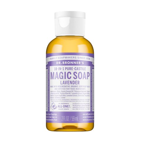 Dr Bronners Lavender 18-in-1 Pure-Castile Magic Soap 59ml