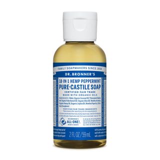 Dr Bronners Peppermint Castile Liquid Soap 59ml