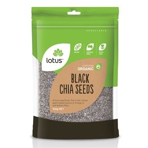 Lotus Organic Chia Seeds Black 500g