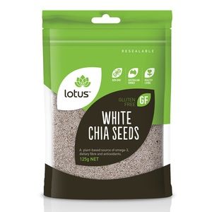 Lotus Chia Seeds White 125g