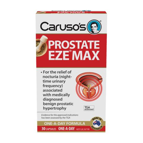 Carusos Natural Health Prostate EZE MAX 30 Capsules