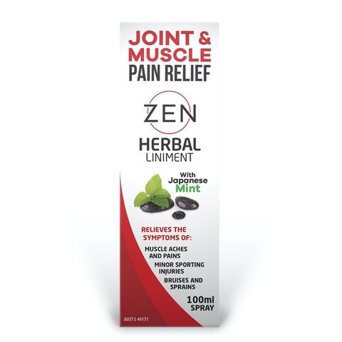 Zen Herbal Liniment Spray - 100ml