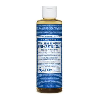 Dr Bronners Peppermint Castile Liquid Soap 237ml