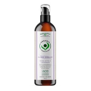 Organic Formulations Rose Otto & Lavender Hand Cream 125ml