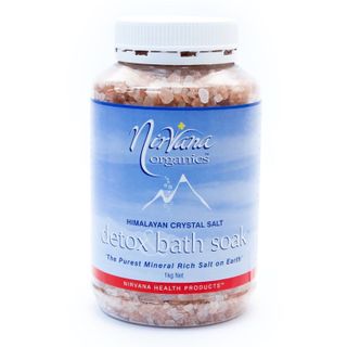 Nirvana Himalayan Bath Soak Salt Detox - 1kg