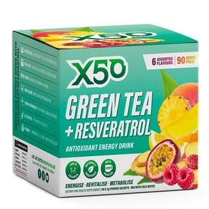 X50 Green Tea Assorted 6 Flavour 90s