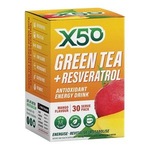 X50 Green Tea Mango 30 serves