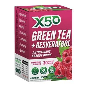 X50 Green Tea Raspberry 30 serves