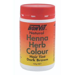 Bonvit Henna Powder Dark Brown - 100g