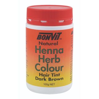 Bonvit Henna Powder Dark Brown - 100g