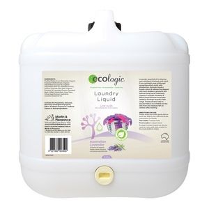 Ecologic Laundry Liq Lavender 15 L Indent - 15 Ltr (Special Order)