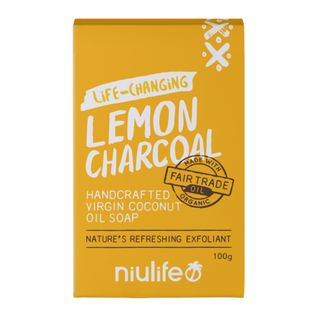 Niulife Lemon Charcoal Soap