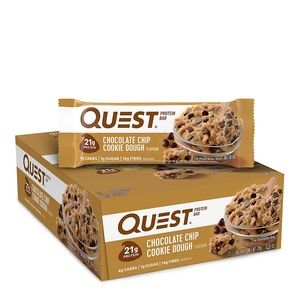 Quest Protein Bar Choc Chip Cookie Dough - 12 x 60g