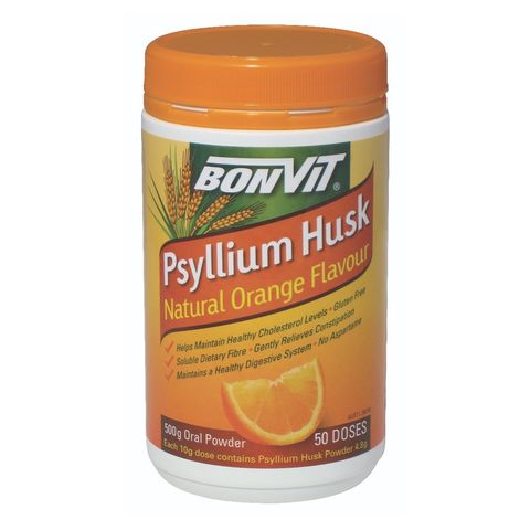 Bonvit Orange Flavoured Psyllium Husk - 500g