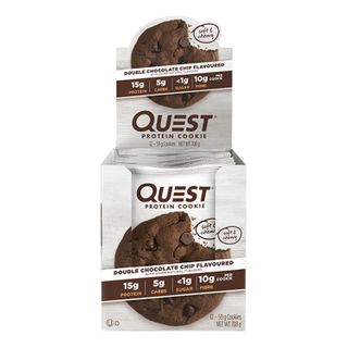 Quest Double Choc Chip Protein Cookies - 12 x 59g