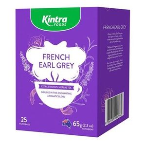 Kintra French Earl Grey Tea 25 Teabags 65g