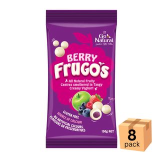 [] Go Natural Berry Frugos 150g 8 Pack (Refrigerated)