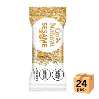 [] Go Natural Sesame Crisp 40g 24 Pack (Refrigerated)