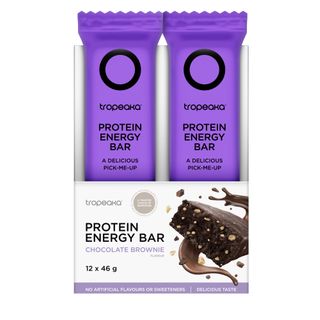 [] Tropeaka Protein Energy Bar Chocolate 50g 12 Pack (Refrigerated)
