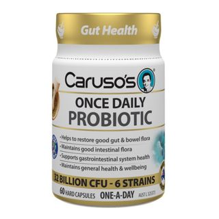 Carusos Natural Health Probiotic Once Daily 60 Capsules