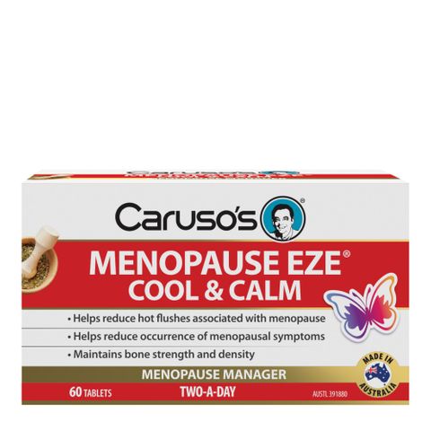 Carusos Natural Health Menopause EZE  Cool & Calm 60 Tablets
