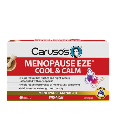 Carusos Natural Health Menopause EZE  Cool & Calm 60 Tablets