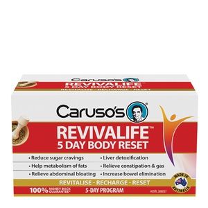 Carusos Natural Health Revivalife 5 Day Reset Kit 30 5 Day