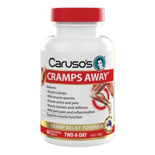 Carusos Natural Health Cramps Away 60 Tablets