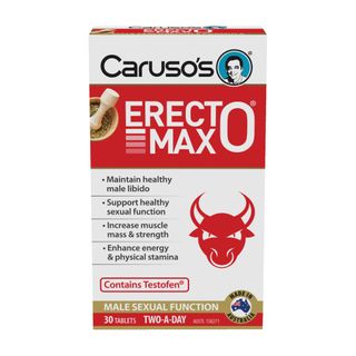 Carusos Natural Health ErectOMax 30 Tablets