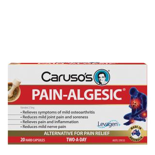 Carusos Natural Health Pain-Algesic For Joints - 20 Caps