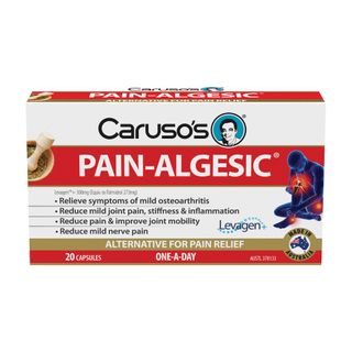 Carusos Natural Health Pain-Algesic For Joints - 20 Caps