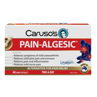 Carusos Natural Health Pain-Algesic For Joints - 40 Caps