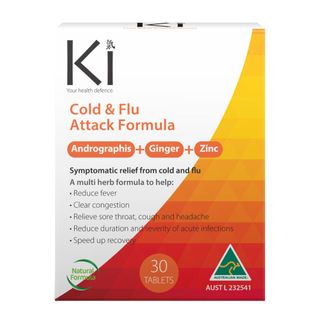 Ki Cold & Flu Attack - 30 Tablets